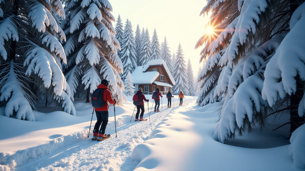winterzauber verschneiten