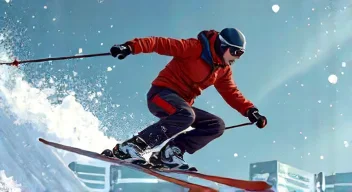 Künstlerische Ausdrucksformen im Skispringen (10/10)