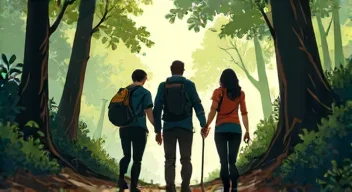 Soziale Dynamiken im Wandergruppen (6/10)