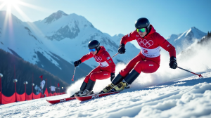 Olympische Winterspiele: Skispringen, Super-Team-Format, Medaillenjagd