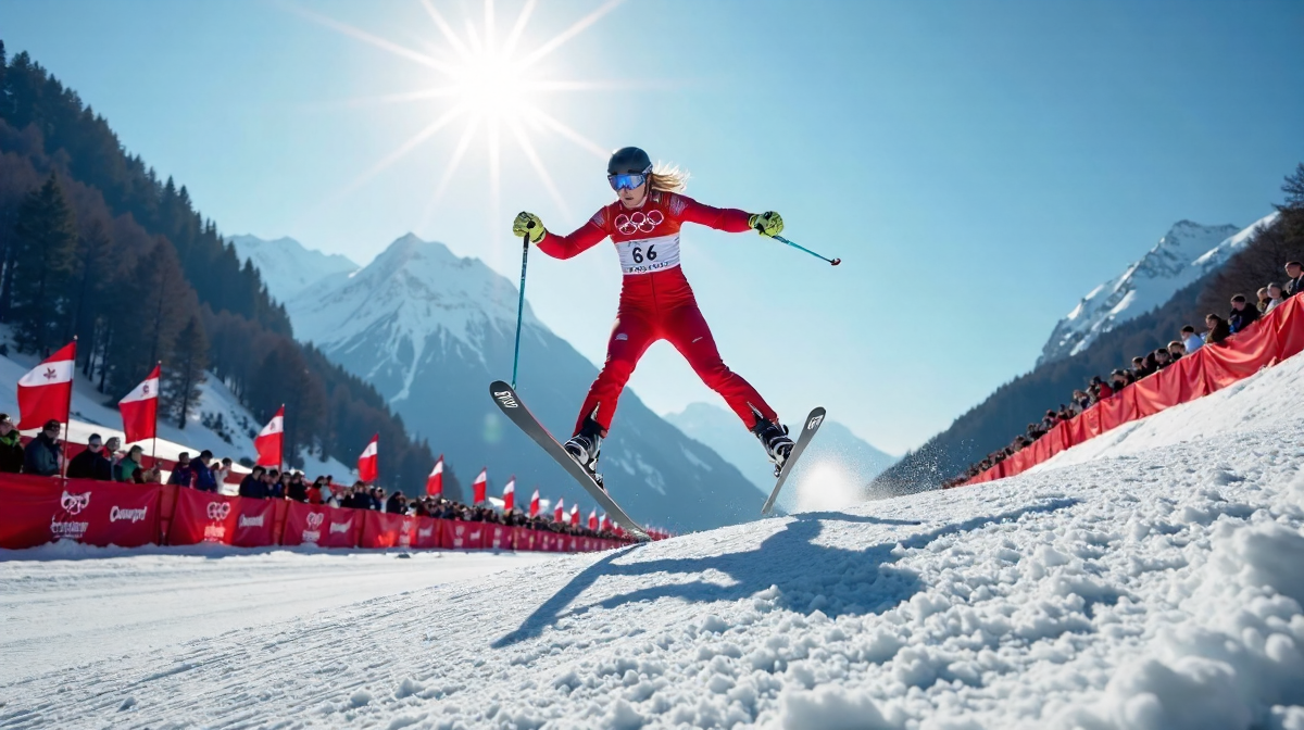Skispringen: Historische Olympische Premiere der Frauen auf der Großschanze